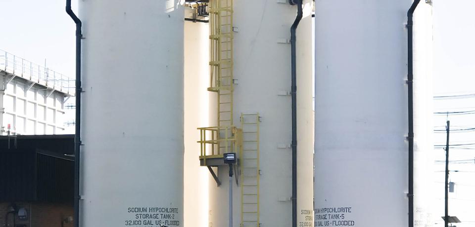 Project of the Week: Passaic Valley Sewerage Commission Sodium Hypochlorite Storage Replacement