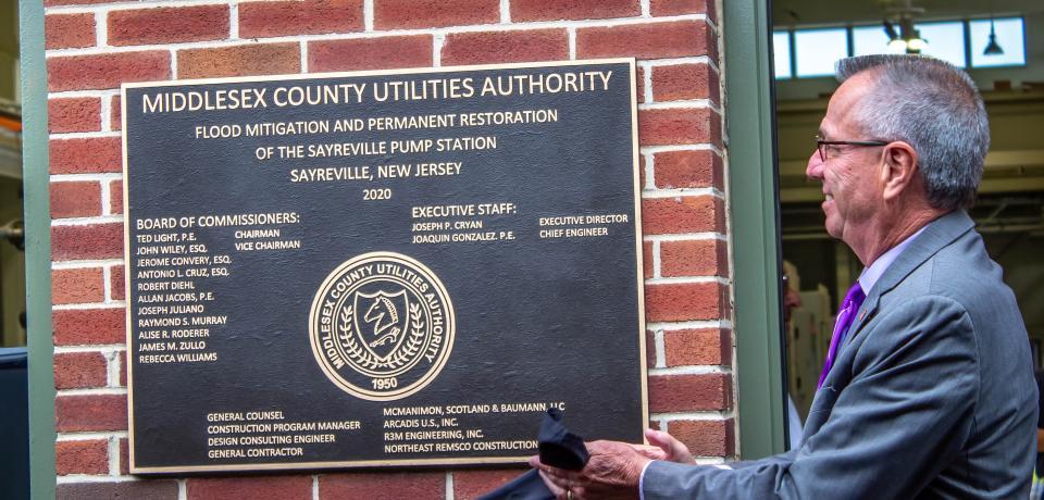 Sayreville Pump Station Ribbon Cutting Ceremony