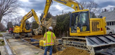 Carneys Point Sewerage Authority Lafayette Road Sanitary Sewer